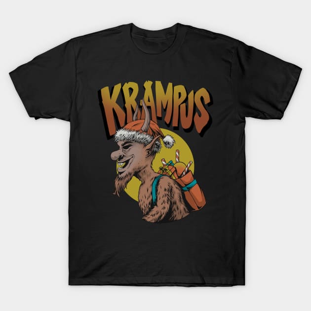 Krampus T-Shirt by BERKAH SERAWUNG